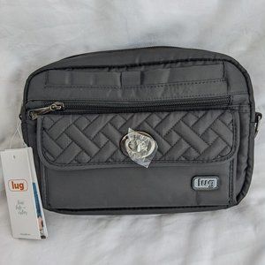 Lug NWT Switch Crossbody with RFID - Peekaboo Clutch included